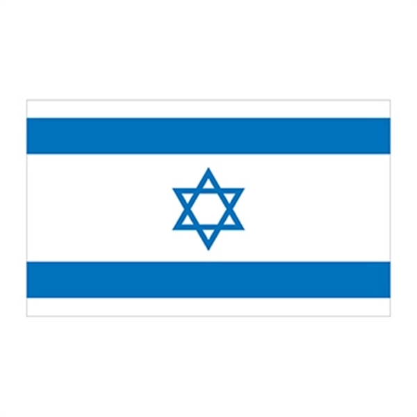 Israel Flag Temporary Tattoo - Image 1
