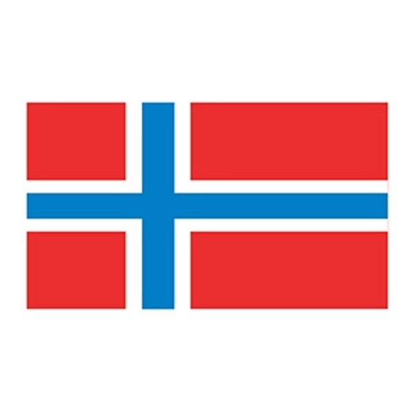 Norway Flag Temporary Tattoo - Image 1