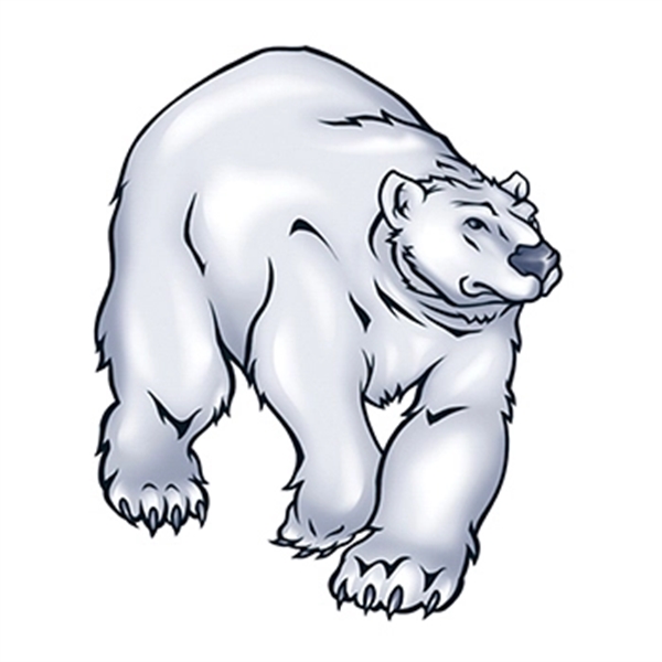 Polar Bear Temporary Tattoo - Image 1