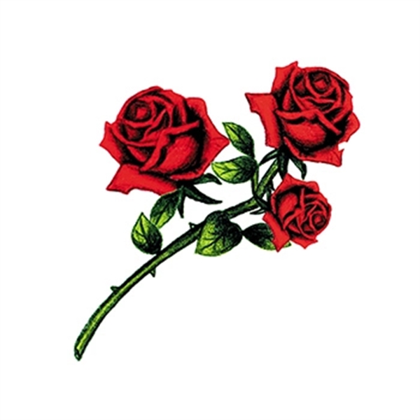 Multiple Roses Temporary Tattoo - Image 1
