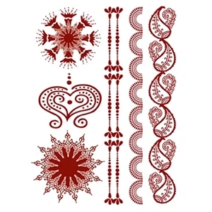 Henna: Flirty Mandala Temp Tattoo Set