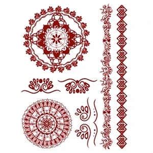 Henna: Classic Mandala Tattoo Set