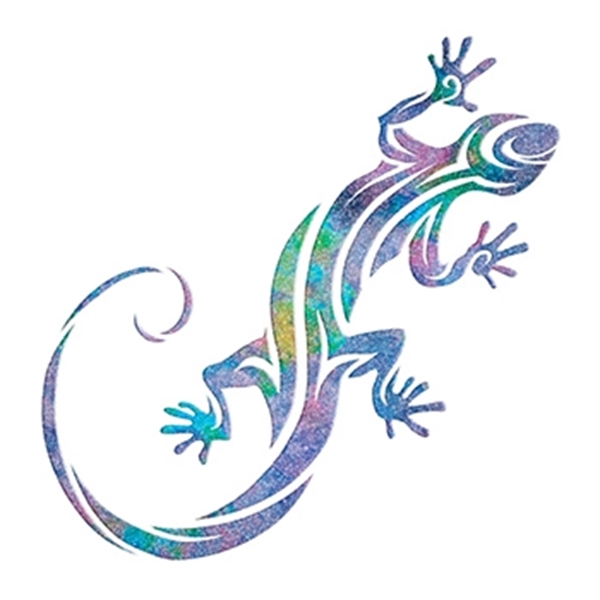 Glitter Gecko Temporary Tattoo