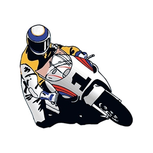 Racing Motorcycle Temporary Tattoo - Image 1