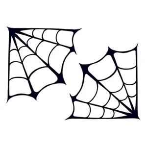 Spider Webs Temporary Tattoo