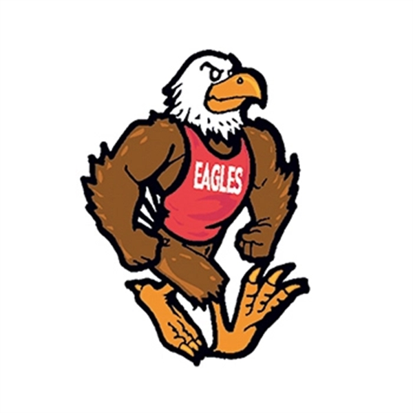 Small Eagle Mascot Temporary Tattoo - Image 1