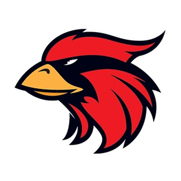 Small Cardinal Mascot Temporary Tattoo - Image 1
