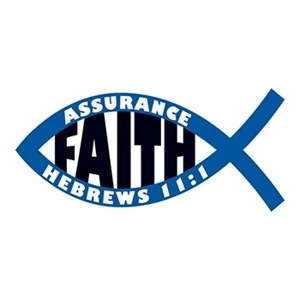 Jesus Fish: Faith Temporary Tattoo
