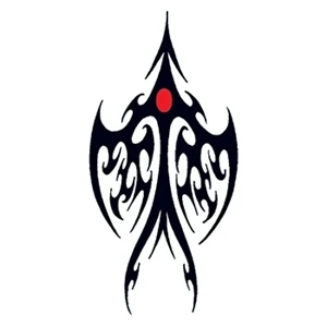 Tribal Arrow Design Temporary Tattoo