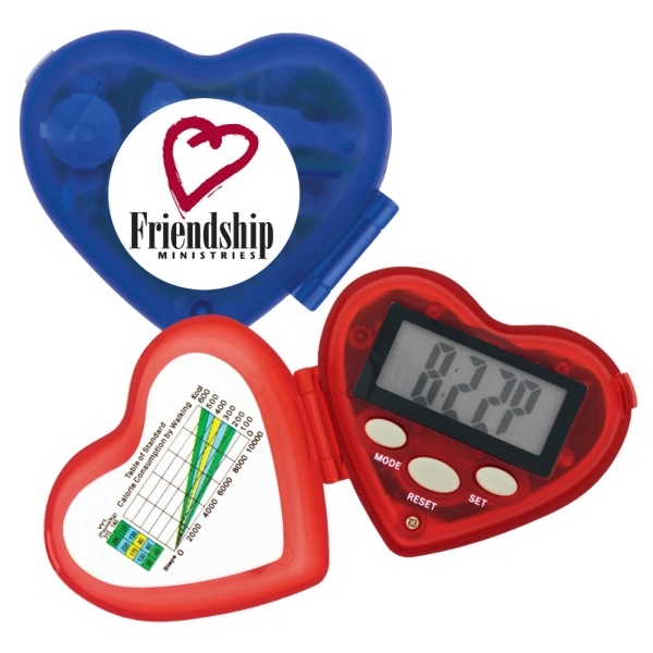 Heart Shape Pedometer