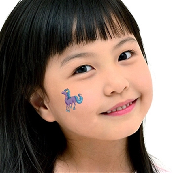 Whimsical Horse Temporary Tattoo - Image 2