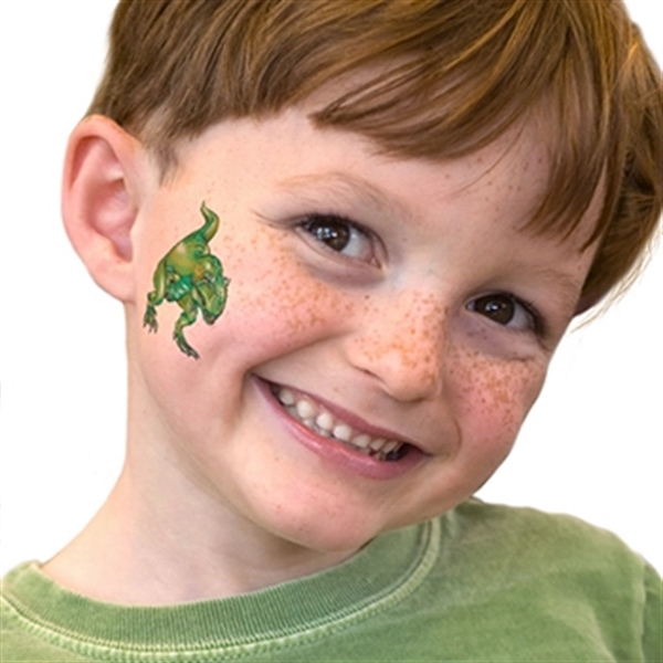 T-Rex Dinosaur Temporary Tattoo - Image 2
