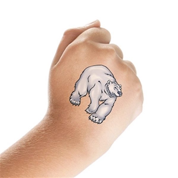 Polar Bear Temporary Tattoo - Image 2