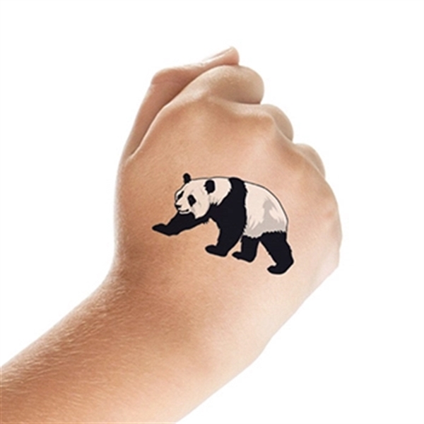 Panda Bear Temporary Tattoo - Image 2