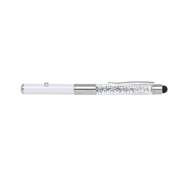 Crystal Stylus Metal Pen with Laser Pointer - Image 5