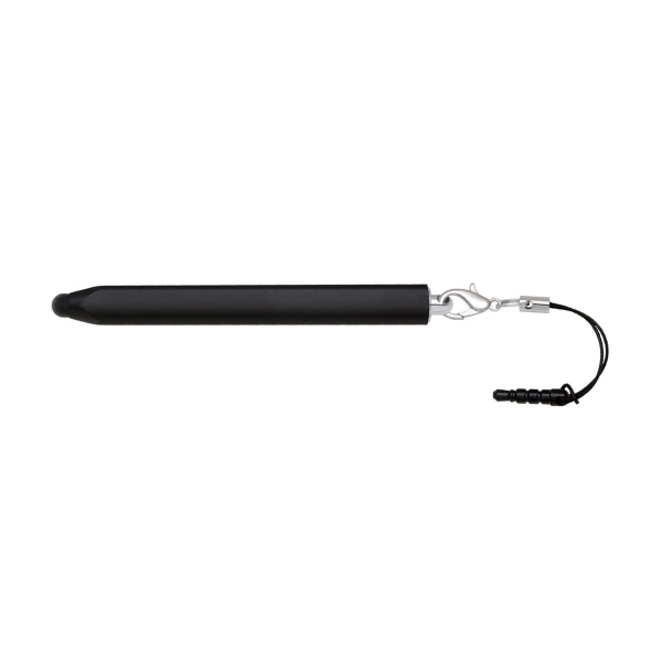 Twist action plastic stylus pen with earphone jack - Image 6