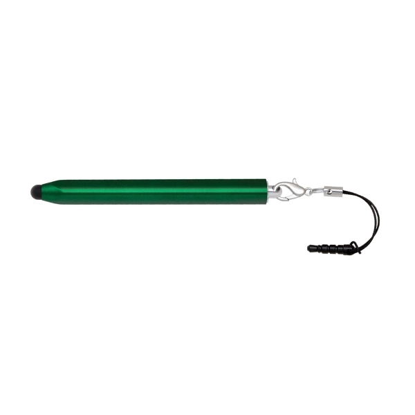 Twist action plastic stylus pen with earphone jack - Image 8