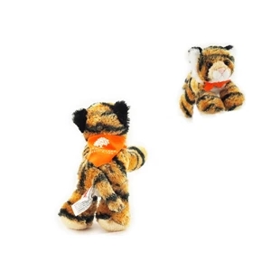 8" Tanya Tiger with bandana one color imprint