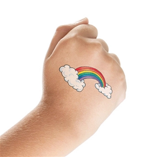 Rainbow Temporary Tattoo - Image 2