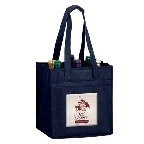 6 Bottle Bag with Velcro (R) closure strap