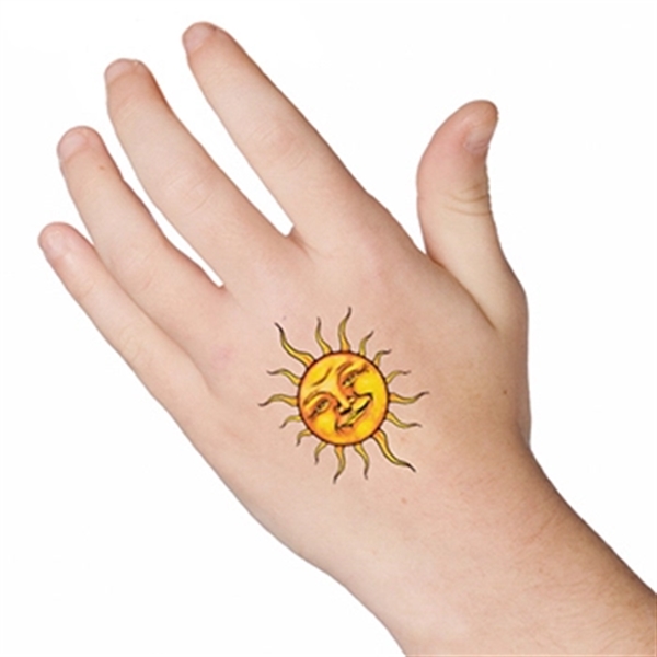 Sun Temporary Tattoo - Image 2