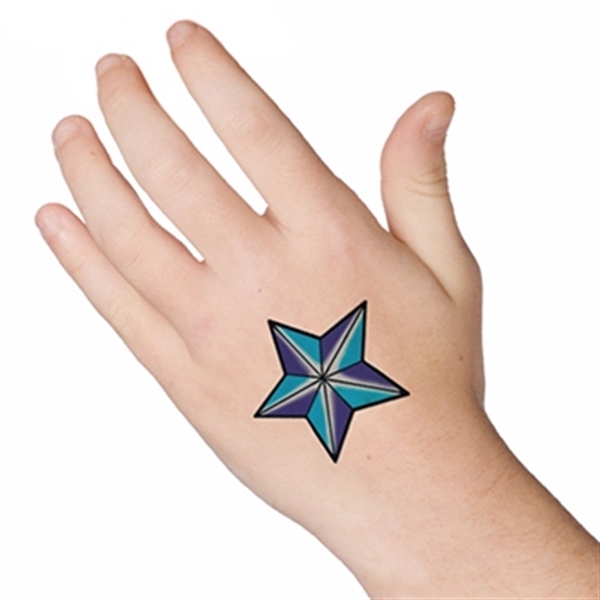 Nautical Star Temporary Tattoo - Image 2