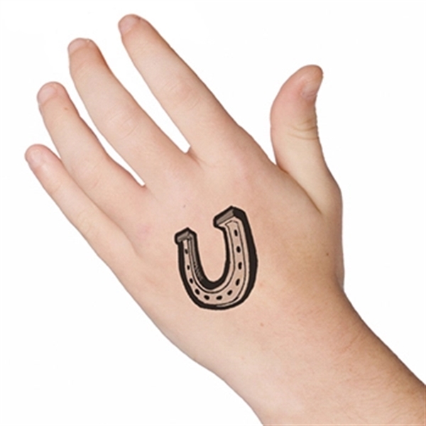 Horseshoe Temporary Tattoo - Image 2