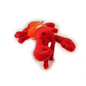 8" Lester Lobster with bandana one color imprint