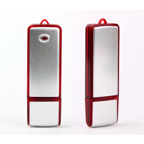AP Rectangle USB Flash Drive with Transparent Sides - Image 7