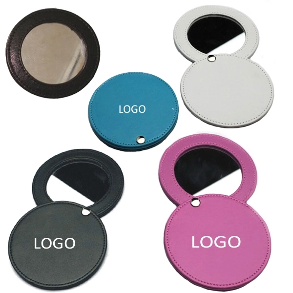 Leather Compact Mirror