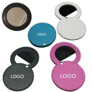 Leather Compact Mirror