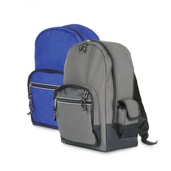 Microfiber backpack with Reflective stripe - Image 4