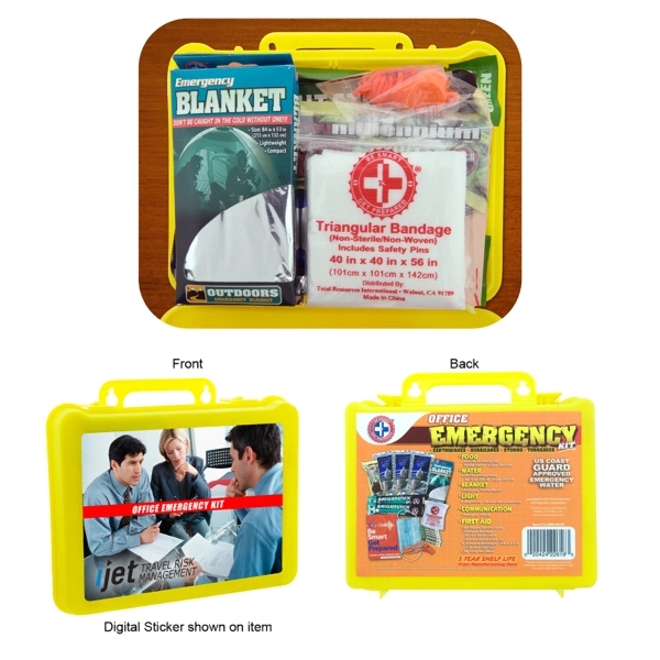 16 Piece Office Emergency Kit