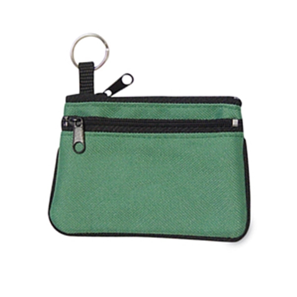 Double Zipper Coin Pouch - Image 3