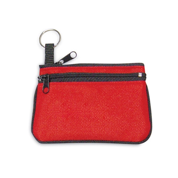 Double Zipper Coin Pouch - Image 6