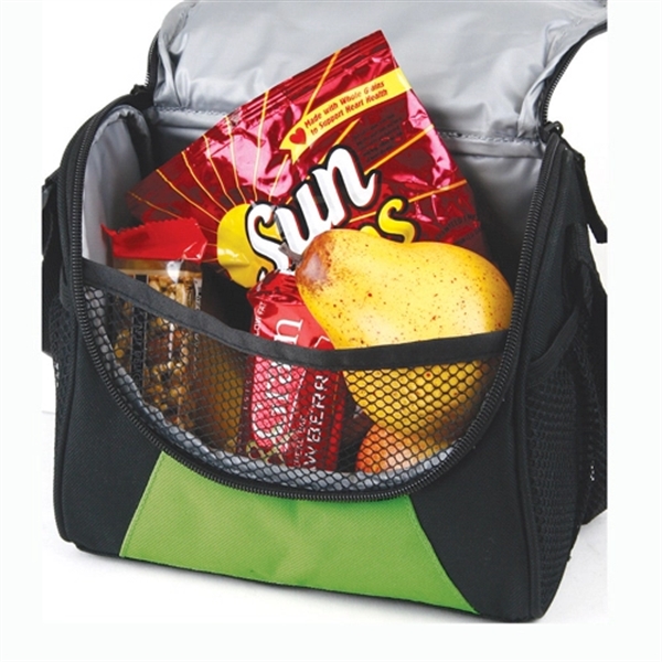 Double Zippered Personal Lunch Bag - Image 6