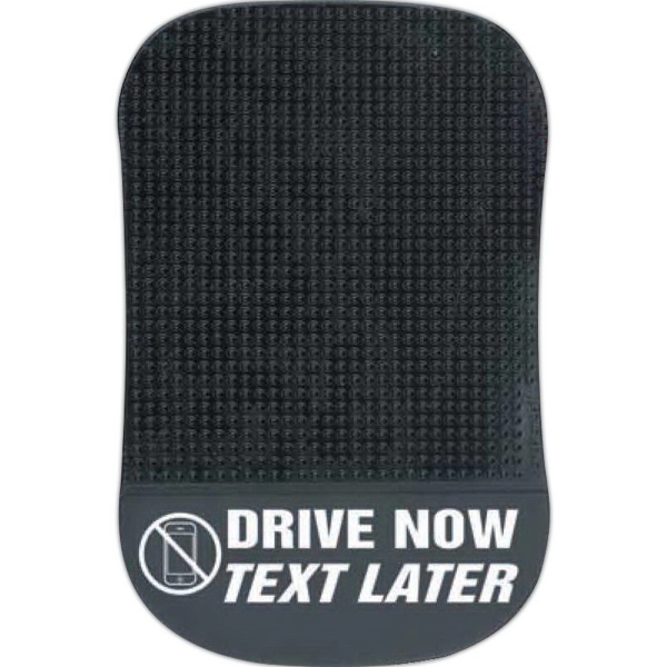 Drive Now Text Later Jelly Sticky Pad For Dashboard