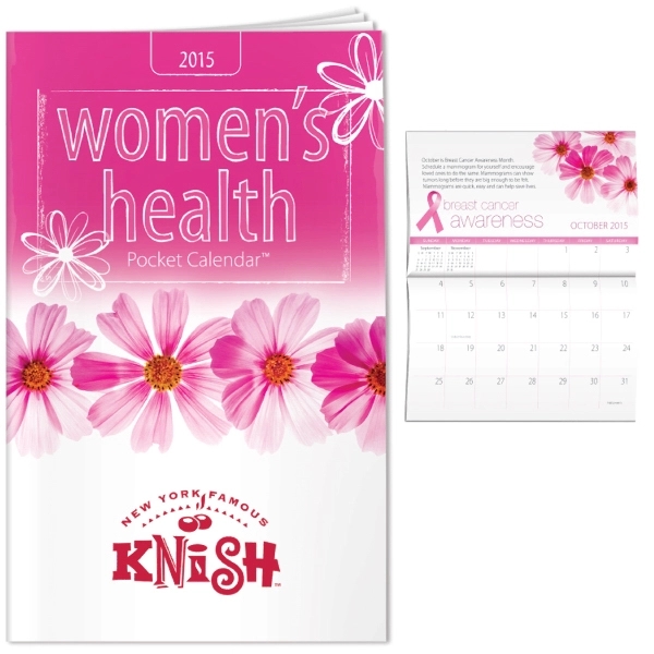 2015 Women&apos;s Pocket Calendar &amp; Health Guide