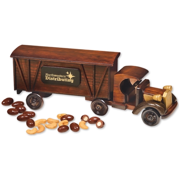 1920 Tractor-Trailer with Chocolate Almonds & Jumbo Cashews