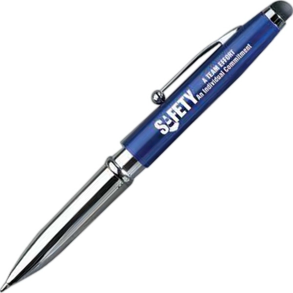 3-In-1 Metal Stylus/Pen/LED Flashlight