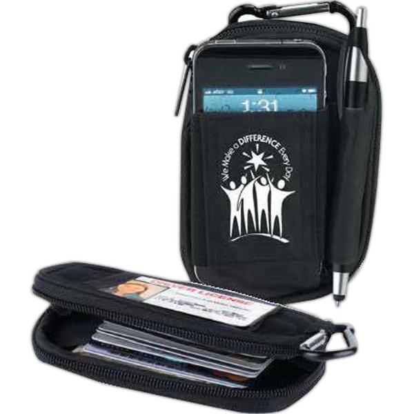 Cell Phone Pouch/Wallet &amp; Stylus Pen Gift Set