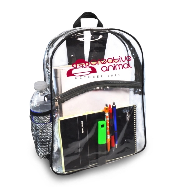 BRODY JELLY CLEAR TRANSPARENT BACKPACK - Image 1