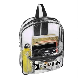 CLEAR TRANSPARENT BACKPACK