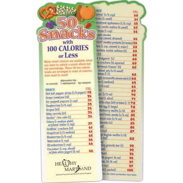 50 Snacks With 100 Calories Or Less Bookmark