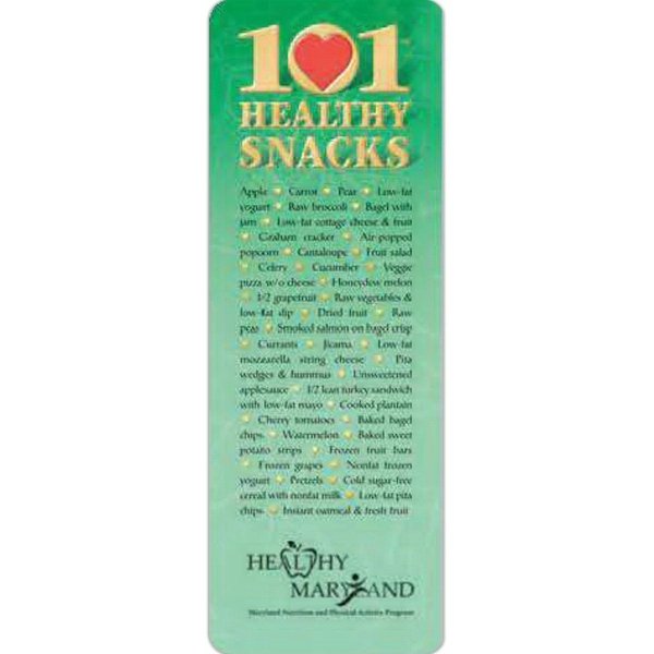 101 Healthy Snacks Bookmark