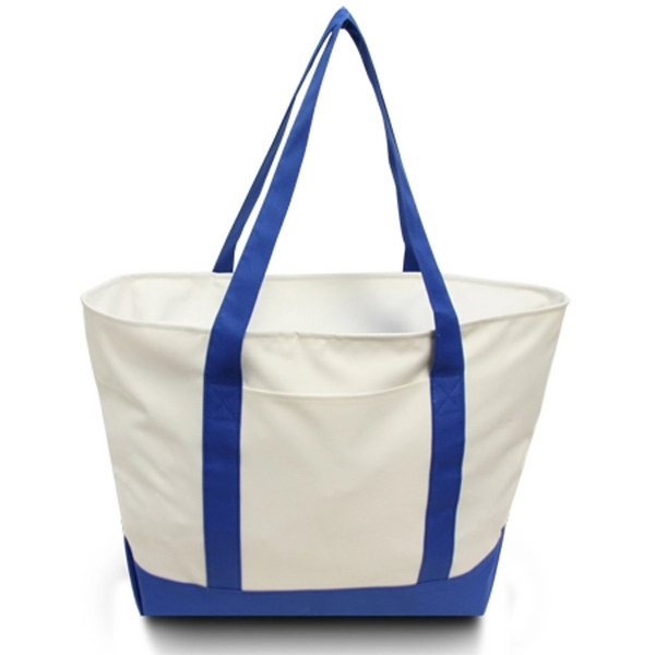 Bay View Giant Zipper Boat Tote - Image 4