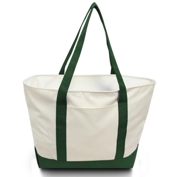 Bay View Giant Zipper Boat Tote - Image 5