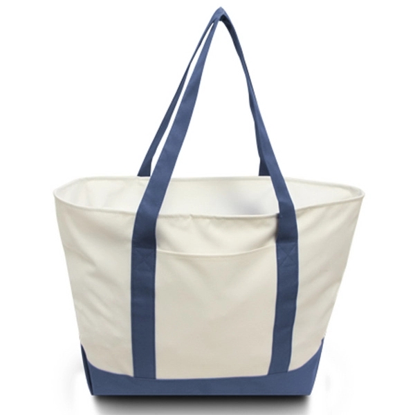 Bay View Giant Zipper Boat Tote - Image 6