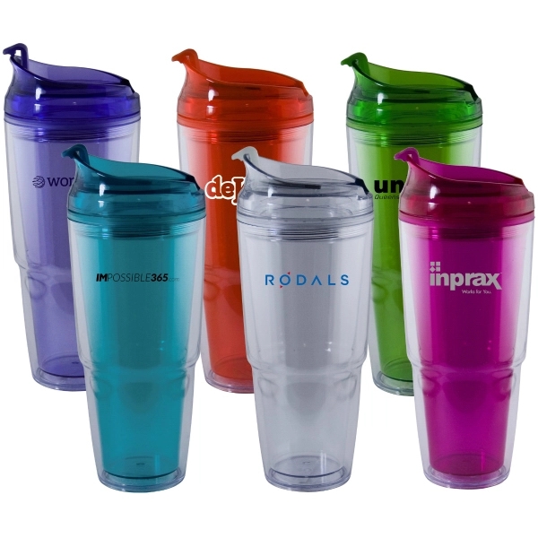 Dual Tumbler with Straw - Image 1