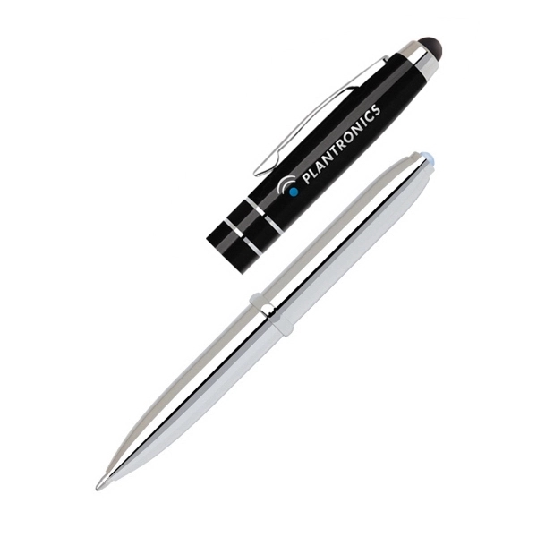Stylus with LED and ballpoint pen - Image 2